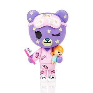 tokidoki Lumi and her Beary Cute Friends Glamping Queen Mini Figure